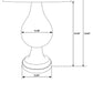 Dianella - Round Pedestal Base Accent Side Table
