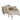 Bently - Sofa With 7 Pillows (Same Lv01579) - Fabric & Champagne