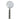 10" x 4 Sharp Lines Magnifying Glass - Blue / White