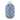 Ceramic 8" Daisy Vase - Blue