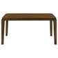 Almonte - Rectangular Wood Dining Table - Dark Brown