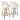 Fabrico - Counter Stool - Walnut Round Base (Set of 2)