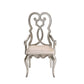 Esteban - Chair (Set of 2) - Ivory Velvet & Antique Champagne Finish