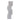 8" Stacked Cube Marble Taper Holder - White