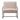 Modern Versatile Metal Armchair - Ivory