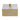 6" Square Selenite Top Box - White / Gold