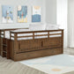 Carlsbad - Wood Captains Bed With Trundle