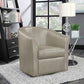 Turner - Upholstered Barrel Back Swivel Chair