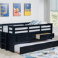 Carlsbad - Wood Captains Bed With Trundle