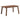 Ginny - Dining Table - Walnut