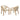 Cypress - Outdoor Patio Dining Chair (Set of 2) - Blonde Eucalyptus / Ivory