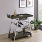 Kinney - 1-Drawer Engineered Wood Bar Cart