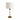 28X15" Traditional Crystal Lamp - Clear