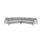 Serena - Velvet L-Sectional