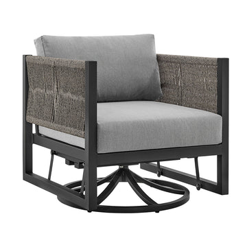 Mareike - Outdoor Patio Swivel Glider Lounge Chair