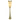 43" Illum Large Glass Candle Hurricane - Gold