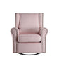 Tamaki - Swivel Chair - Pink Fabric