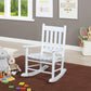 Annie - Slat Back Solid Wood Kids Rocking Chair