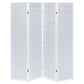 Roberto - 4-panel Linear Grid Design Folding Screen