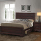 Kauffman - Wood Storage Panel Bed