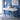 Coleen - Writing Desk With USB - White High Gloss & Chrome