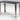 54" Aldine Stainless Steel Console Table - Gold