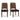 Kerr - Dining Chair (Set of 2) - Walnut / Black