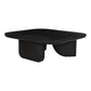 Era - Coffee Table Large - Black - Acacia Wood