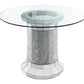 Ellie - Mirrored Counter Height Dining Table Set