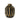Ceramic Vase 8" - Black / Gold