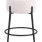 Blanche - Counter Stool (Set of 2) - Ivory