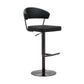 Cosmo - Black Steel Barstool - Black