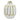 Ceramic Vase 8" - White / Gold