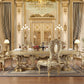Seville - Dining Table - Gold Finish
