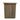 Square Ribbed Accent Table - Natural