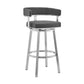 Lorin - Stainless Steel Swivel Bar Stool