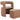Atria - Accent Chair & Ottoman - Tawny Brown