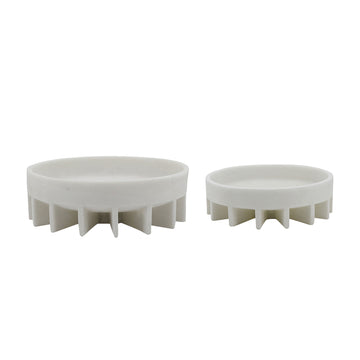 11/13" Ersatz Trays (Set of 2) - White