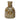 Glass 6" Mosaic Vase - Copper