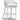Dana - Rope Bar Stool, With Self Welt - Linen Canvas