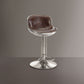 Brancaster - Stool - Vintage Brown Top Grain Leather & Aluminum