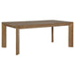 Bruner - Rectangular Wood Dining Table - Natural Brown