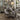 Versailles - Chair With 2 Pillows - Silver Synthetic Leather & Antique Platinum