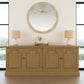 Florence - 4 Door Dining Sideboard Buffet Cabinet - Rustic Honey