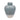 Kashion Small Lidded Jar 11" - Blue