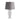 Glass Clear Table Lamp 26" - Smoke