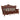 Eustoma - Sofa - Cherry Top Grain Leather Match & Walnut
