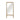 60" x 28" Leaner Footed Mirror - Natural