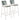 Luft - Outdoor Barstool (Set of 2) - White & Green