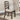 Pascaline - Side Chair (Set of 2) - Gray Fabric, Rustic Brown & Oak